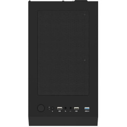 Krux skříň Vako RGB / ATX / 3x120mm RGB fan / 2xUSB 2.0 / USB 3.0 / černá