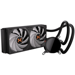 Krux vodní chladič CPU HydroX 240 ARGB / 2x120mm ARGB / PWM / AMD i Intel