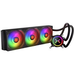 Krux vodní chladič CPU HydroX 360 ARGB / 3x120mm ARGB / PWM / AMD i Intel