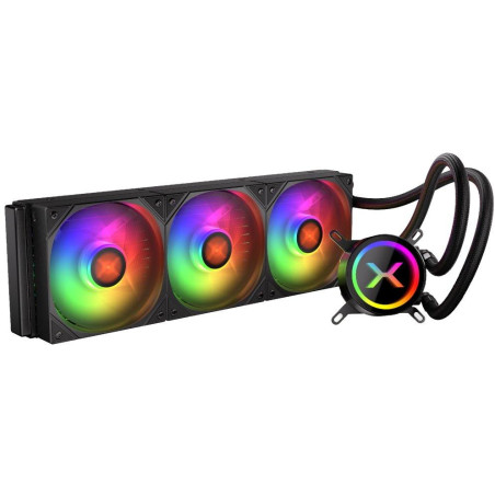Krux vodní chladič CPU HydroX 360 ARGB / 3x120mm ARGB / PWM / AMD i Intel