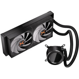 Krux vodní chladič CPU HydroGlance 240 ARGB LCD / 2x120mm ARGB / PWM / display / AMD i Intel