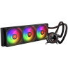 Krux CPU-Wasserkühlung HydroGlance 360 ARGB LCD / 3x120mm ARGB / PWM / Display / AMD und Intel