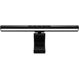 NEDIS LED světlená hliníková lišta pro monitor/ 40 cm/ 60 lm/ 80 LED's/ černá