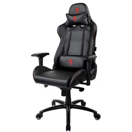 AROZZI herní židle VERONA Signature PU/ černá/ červené logo