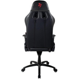 AROZZI herní židle VERONA Signature PU/ černá/ červené logo