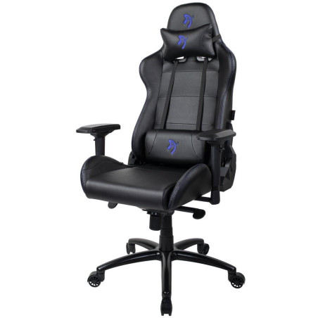 AROZZI herní židle VERONA Signature PU/ černá/ modré logo