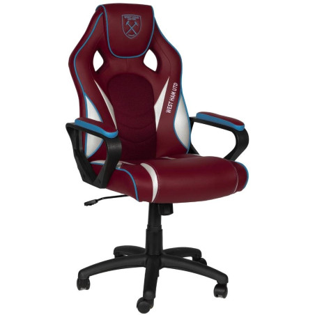 PROVINCE 5 herní židle Quick Shot WEST HAM/ Červenomodrobílá