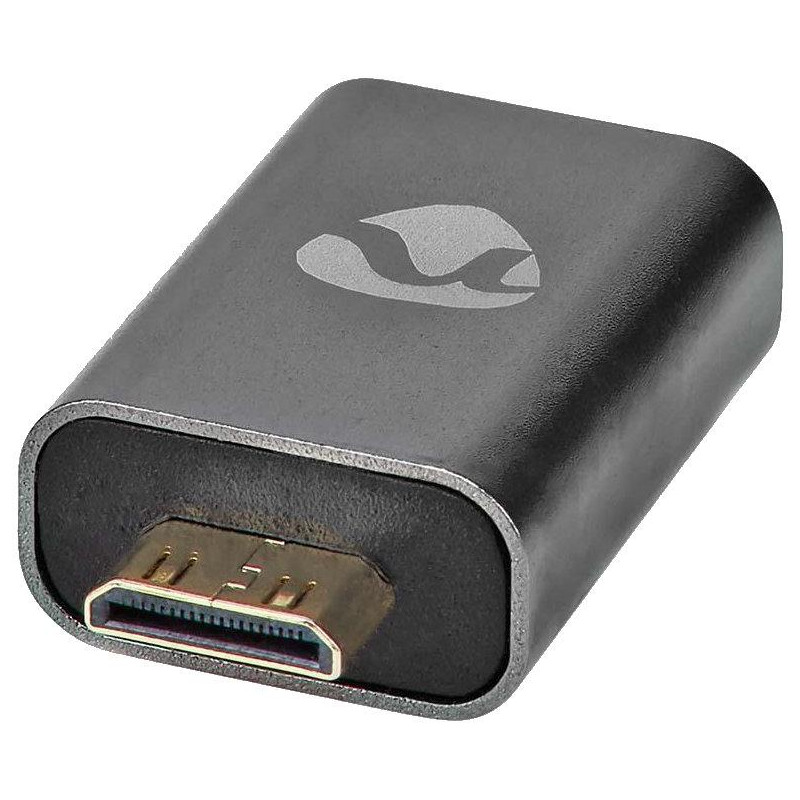 NEDIS adaptér HDMI/ HDM mini zástrčka – HDMI zásuvka/ BOX/ šedý