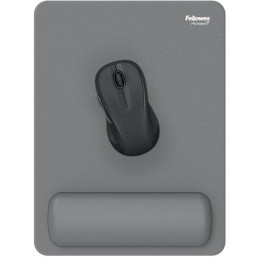 FELLOWES podložka pod myš a zápěstí BREYTA XL/ 210mm x 280mm x 18mm/ šedá