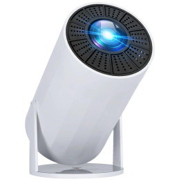 Rollei chytrý přenosný projektor SB-502/ HD 720p až 4K/ 170 ANSI/ HDMI/ USB/ BT/ Wi-Fi/ Repro/ bílý