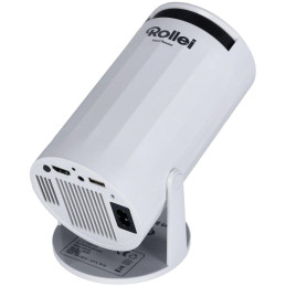 Rollei chytrý přenosný projektor SB-502/ HD 720p až 4K/ 170 ANSI/ HDMI/ USB/ BT/ Wi-Fi/ Repro/ bílý