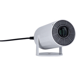 Rollei chytrý přenosný projektor SB-502/ HD 720p až 4K/ 170 ANSI/ HDMI/ USB/ BT/ Wi-Fi/ Repro/ bílý