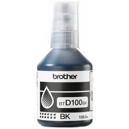 Brother originální inkoust BTD100BK pro T23x, T43x, T53x, T73x, T93x cca 7500 stránek černý