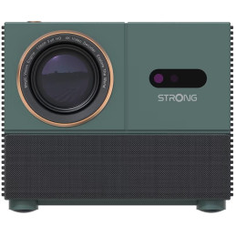 STRONG projektor MIRA X1/ 4,45" LCD/ FHD (1920x1080)/ 500 ANSI lm/ USB 2.0/ HDMI/ BT/ Wi-Fi/ Repro/ Android 14/ černý