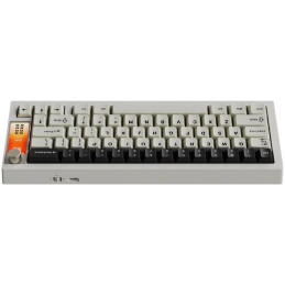 Krux mechanická klávesnice Drox / bezdrátová / Krux Violet sw./ ARGB / 2,4Ghz / BT / USB / display