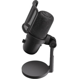 Krux mikrofon Emote 2000S / stolní / 2 typy filtrů / 3,5mm jack / USB-C / černý