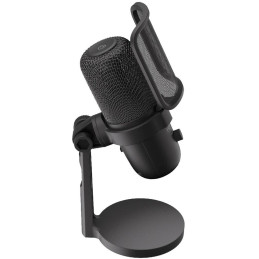 Krux mikrofon Emote 2000S / stolní / 2 typy filtrů / 3,5mm jack / USB-C / černý