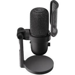 Krux mikrofon Emote 2000S / stolní / 2 typy filtrů / 3,5mm jack / USB-C / černý