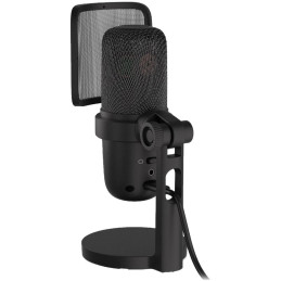 Krux mikrofon Emote 2000S / stolní / 2 typy filtrů / 3,5mm jack / USB-C / černý