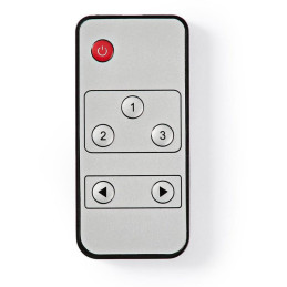 NEDIS HDMI přepínač/ 1x USB-C/ 2x HDMI vstup/ 1x HDMI výstup/ 4K@60Hz/ 18.0 Gbps/ kov/ antracit