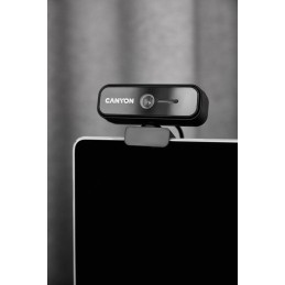 CANYON webová kamera C2N, FHD 1920x1080@30fps,2MPx,360°,USB2.0
