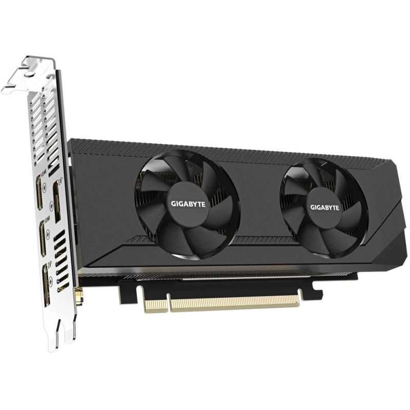 GIGABYTE GeForce RTX 3050 OC Low Profile 6G / PCIE-E / 6GB GDDR6 /  2x HDMI / 2x DP