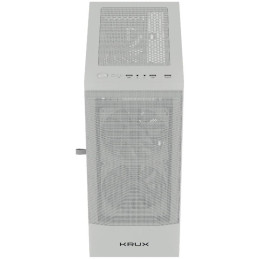 Krux skříň Vako RGB/ ATX / 3x120mm RGB fan / 2xUSB 2.0 / USB 3.0 / bílá