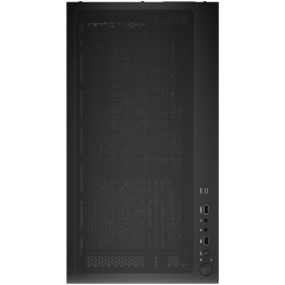 Krux skříň Exo / ATX / 4x120mm RBG fan / 2xUSB 2.0 / USB-C / tvrzené sklo / černá