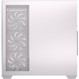 Krux skříň Exo / ATX / 4x120mm RBG fan / 2xUSB 2.0 / USB-C / tvrzené sklo / bílá