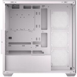 Krux skříň Exo / ATX / 4x120mm RBG fan / 2xUSB 2.0 / USB-C / tvrzené sklo / bílá