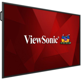 ViewSonic 75"DLED Prezentační Display,3840x2160,500nits,24/7,5500:1,HDMI,USB-C,VGA,RS232,RJ45,USB-ASpeaker10Wx2,Black