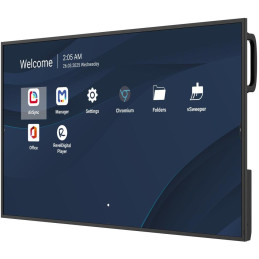 ViewSonic 43"LED Prezentační Display,3840x2160,500nits,1200:1,Android14,24/7,4GB/32GB,HDMI,USB-C,RS232,USB-A,Speaker10W