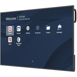 ViewSonic 55"LED Prezentační Display,3840x2160,500nits,1200:1,Android14,24/7,4GB/32GB,HDMI,USB-C,RS232,USB-A,Speaker10W