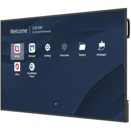 ViewSonic 65"LED Prezentační Display,3840*2160,500nits,1500:1,Android14,24/7,4GB/32GB,HDMI,USB-C,RS232,USB-A,Speaker10W