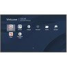 ViewSonic 86"LED Prezentační Display,3840*2160,500nits,1200:1,Android14,24/7,4GB/32GB,HDMI,USB-C,RS232,USB-A,Speaker10W