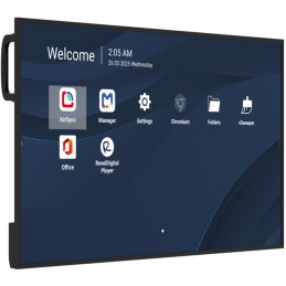 ViewSonic 55" Prezentační Display 3840*2160,500nits,1200:1,8GRAM/32GB,HDMI,USB-A,USB-C,RS232,Speaker16W*2,RJ45*2,Black