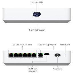 ROZBALENÉ - Ubiquiti UniFi Network Video Recorder Instant Kit - 1x UniFi NVR Instant, 4x G5 Turret Ultra, 1x HDD (1TB) - ...