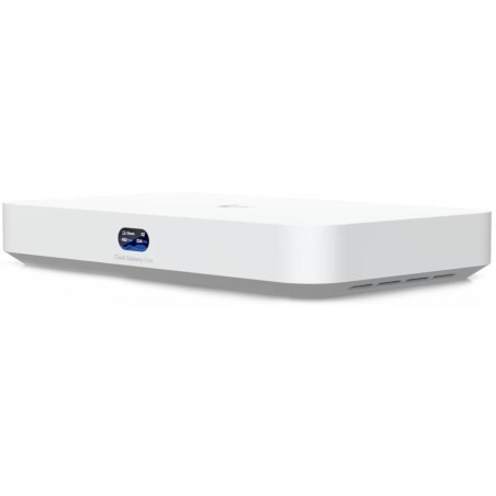 OPRAVENÉ - Ubiquiti UniFi Cloud Gateway Fiber - Router, Full UniFi OS, IDS/IPS, 5x 2.5GbE, 2x SFP+, slot NVMe SSD - Výpr...