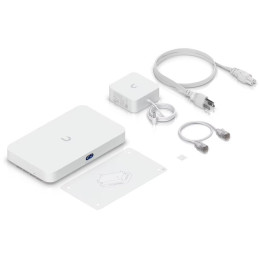 OPRAVENÉ - Ubiquiti UniFi Cloud Gateway Fiber - Router, Full UniFi OS, IDS/IPS, 5x 2.5GbE, 2x SFP+, slot NVMe SSD - Výpr...
