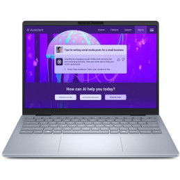 DELL 14 Plus DB14250/ Ultra 7 256V/ 16GB/ 512GB SSD/ 14" 2.5K/ FPR/ W11Home/ modrý/ 2Y Basic on-site