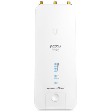 ROZBALENÉ - Ubiquiti Rocket 5AC Prism Gen2 - AP 5GHz, airMAX AC, airPrism, GPS, 3x RSMA, 1x Gbit RJ45, PoE 24V - Výprodej
