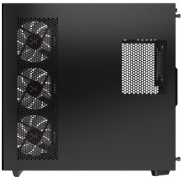 Krux skříň Empero / ATX / 4x120 mm ARBG fans / 2xUSB 2.0 / USB-C / panoramatická / černá