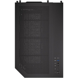 Krux skříň Empero / ATX / 4x120 mm ARBG fans / 2xUSB 2.0 / USB-C / panoramatická / černá