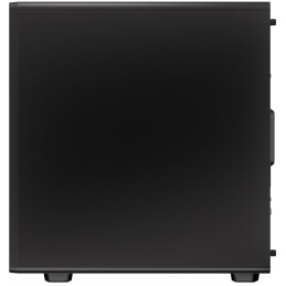 Krux skříň Helio / microATX /1x120mm fan / USB 3.0 / USB-C / dřevěný design / černá