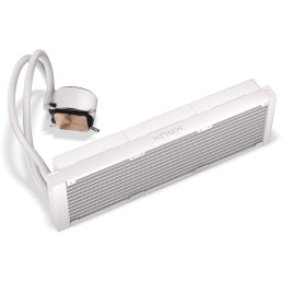 Krux vodní chladič CPU HydroGlance 360 ARGB LCD White / 3x120mm ARGB / PWM / display / AMD i Intel / bílý