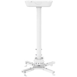 POŠKOZENÝ OBAL - SUNNE by Elite Screens stropní držák pro projektory/ bílý/ vzdálenost od stropu 740 - 1140 mm/ šíře projektor..