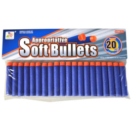 Náboje softové, 20 ks, 16 x 28 cm