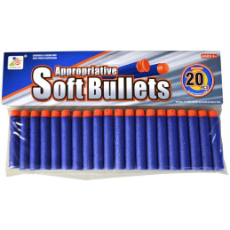Náboje softové, 20 ks, 16 x 28 cm