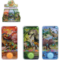 Vodní hra Jurský park, 14 x 7 x 2 cm, 24 ks v display boxu