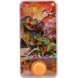 Vodní hra Jurský park, 14 x 7 x 2 cm, 24 ks v display boxu